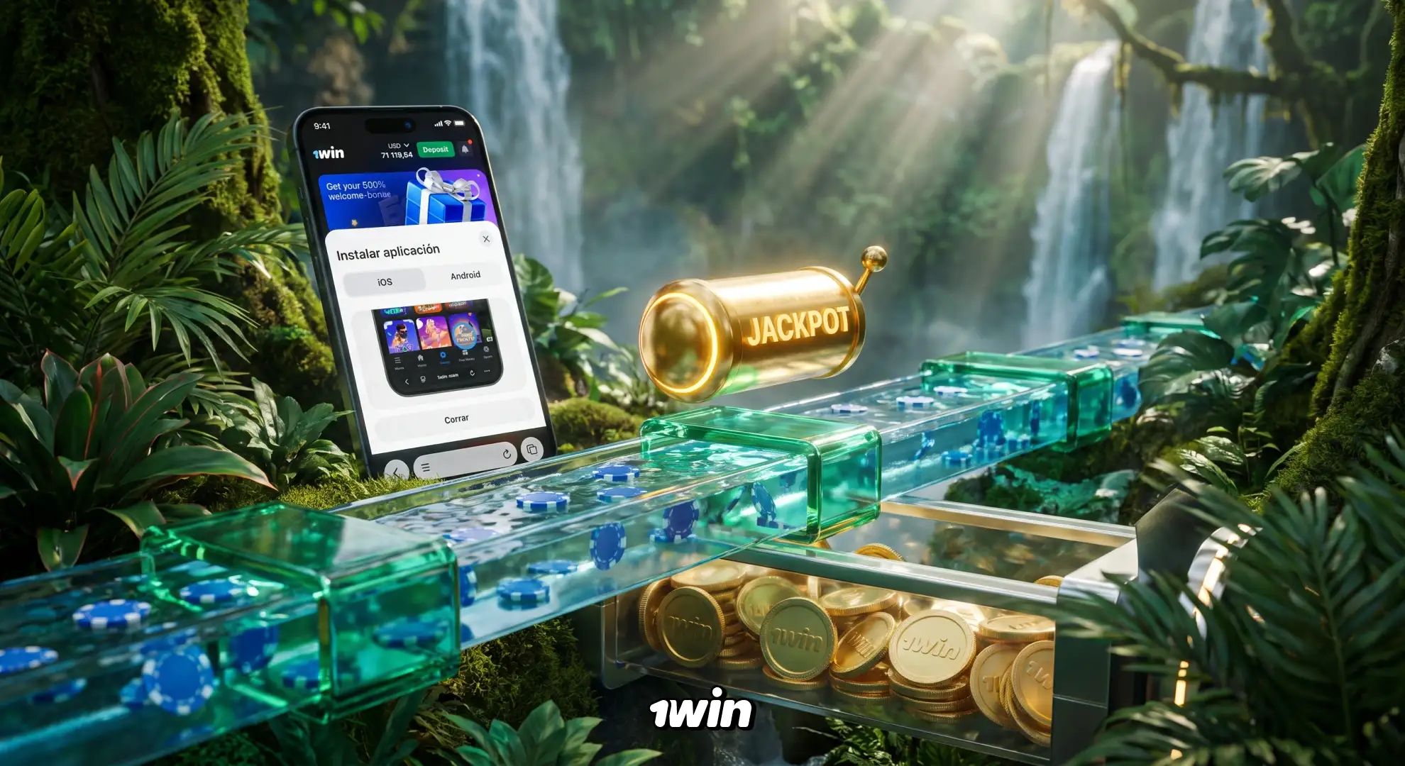 1win aplicación móvil